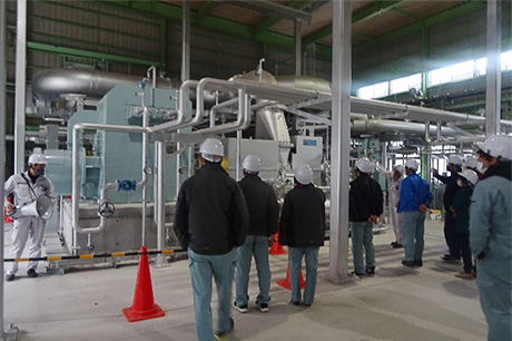 新見バイオマス発電所